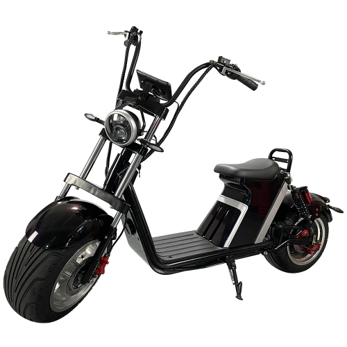 New design electric citycoco 2000w motorcycle scooter EEC COC fat two wheels for sale HR10